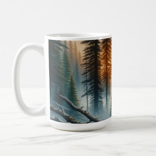 Mug Ours noir en forêt (Gauche)
