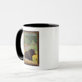 Mug Ours noir en forêt - Latouche, Alaska (Devant gauche)