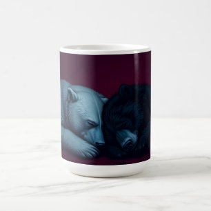 Mug Ours noir et polaire