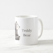 Mug Ours Noir Heureux (Devant droit)