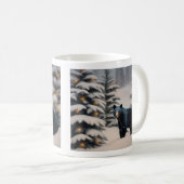 Mug Ours noir magique (Devant droit)