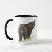 Mug Ours Noir mignon, Nature animale, Faune (Gauche)