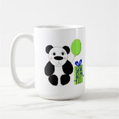 Mug Ours Panda avec Ballon Vert (Gauche)