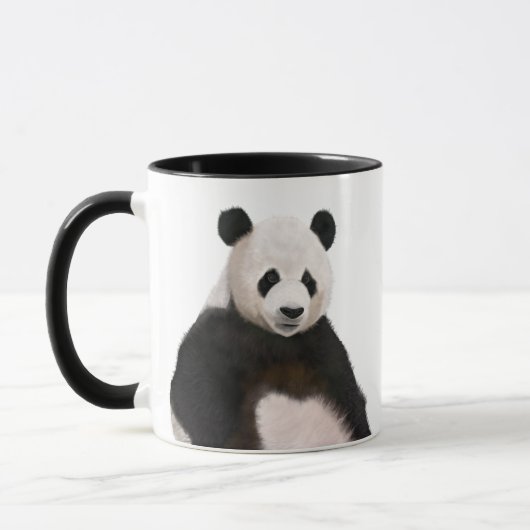 Mug Ours Panda Fluffé Cute (Gauche)
