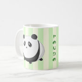 Mug Ours panda potelé mignon de Kawaii (Devant gauche)