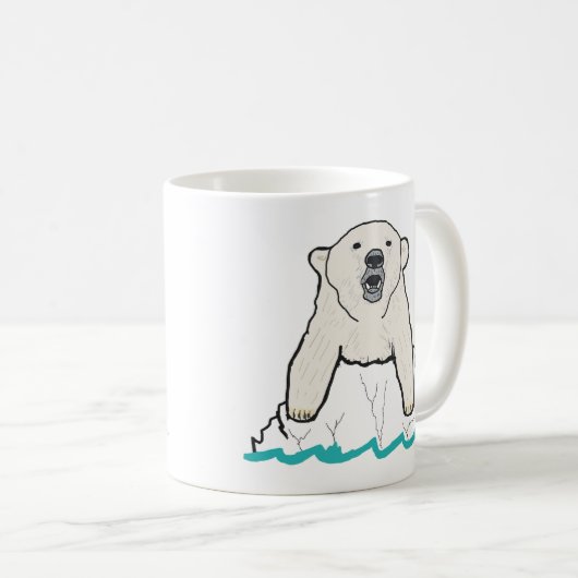 Mug Ours polaire (Devant droit)
