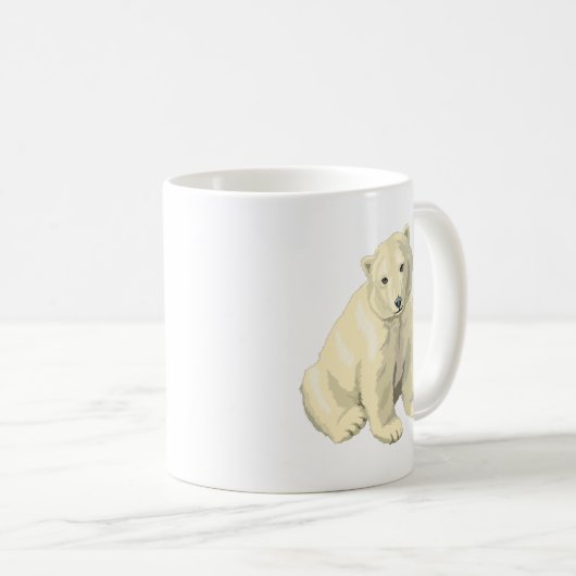Mug Ours polaire (Devant droit)