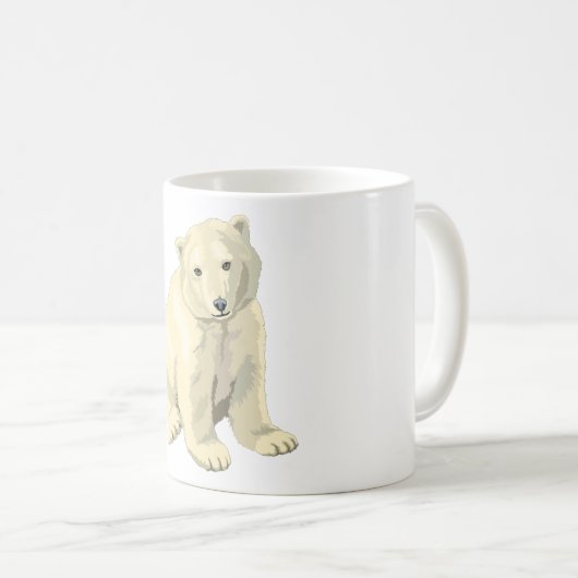 Mug Ours polaire (Devant droit)