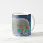 Mug Ours polaire au clair de lune (Devant droit)