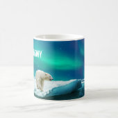 Mug Ours polaire Aurore boréale (Centre)
