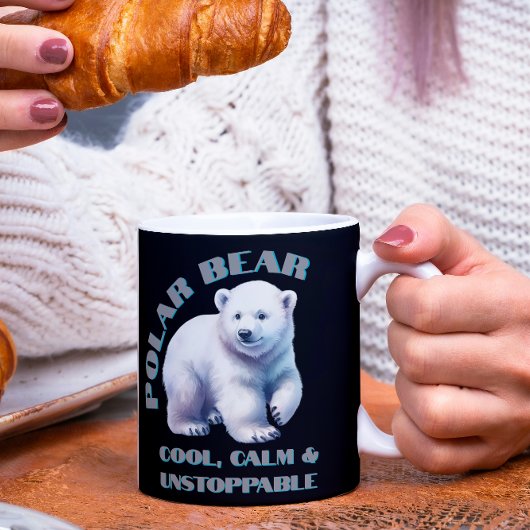 Mug Ours Polaire Cool Calme et imparable
