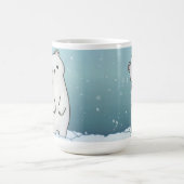 Mug Ours polaire dans la boue de neige (Centre)