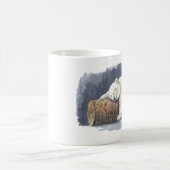 Mug Ours polaire dormant, aquarelle (Centre)