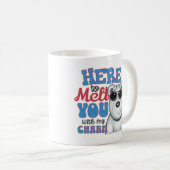Mug Ours polaire drôle mou (Devant droit)