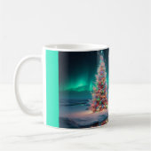 Mug Ours Polaire Maman Cubs Arbre de Noël Aurora Borea (Gauche)