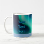 Mug Ours polaire mignon et aurores boréales (Gauche)