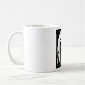 Mug Ours polaire noir et blanc Pop Art (Gauche)