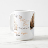 Mug Ours polaire & petit, Notre Première Fête des Mère (Devant gauche)