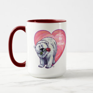 Mug Ours polaire Saint Valentin