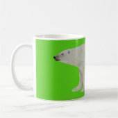 Mug Ours polaire vert (Gauche)
