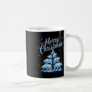 Mug Ours polaire Xmas Arbre Ours Noël Arbre de Noël Jo