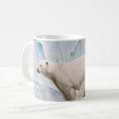 Mug Ours polaire : Zoo Habitat Aperçu (Devant gauche)