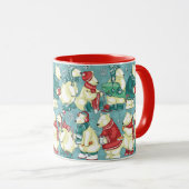 Mug Ours polaires adorables (Devant droit)