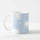Mug Ours polaires mignons (Gauche)