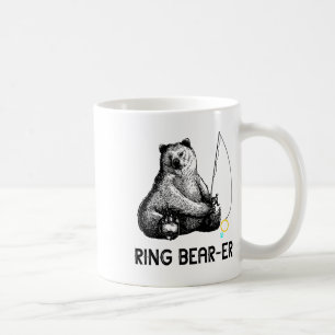 Mug Ours porteur de bague pêche Sécurité de la fête de
