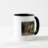 Mug Ours préhistoriques de chasse d'homme, 1832 (Devant droit)