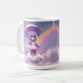 Mug Ours rare ~ Violet (Devant gauche)