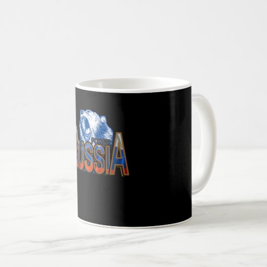 Mug Ours Russie puissance Moscou (Devant droit)