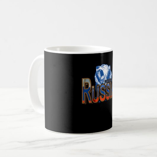 Mug Ours Russie puissance Moscou (Devant gauche)