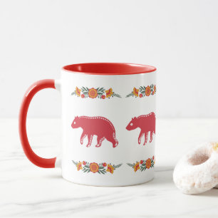 Mug Ours scandinave rouge