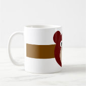 Mug Ours souriant | bande brune (Gauche)