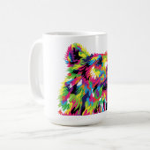 Mug Ours Spirit Animal Pop Art (Devant gauche)