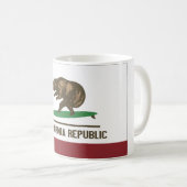 Mug Ours surfant de la Californie (Devant droit)