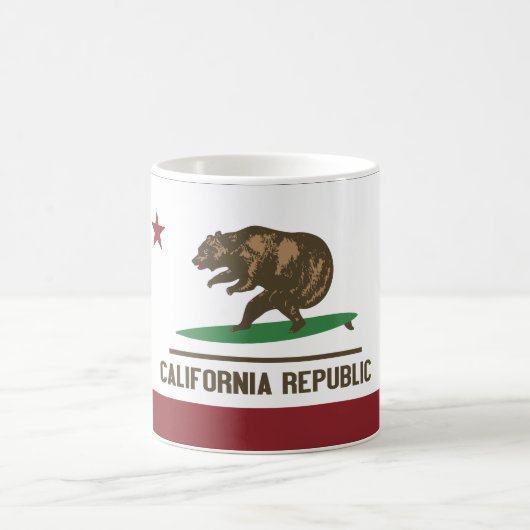 Mug Ours surfant de la Californie (Centre)