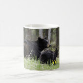 Mug Ours Tasse-Noir de Yellowstone (Centre)
