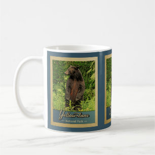 Mug Ours vintage de parc national de Yellowstone