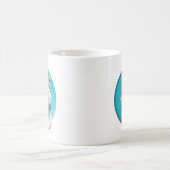 Mug Ourson hiver mignon ajout monogramme (Centre)