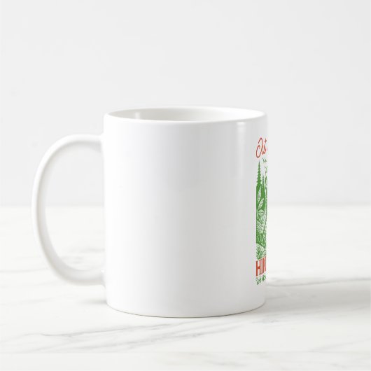Mug Out Breath Funny Sloth Randonnée Club (Gauche)