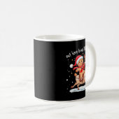 Mug Out Here Looking Like A Snack Funny Xmas Gingerbre (Devant droit)