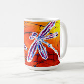Mug Outback Dragonfly Dance (Devant droit)