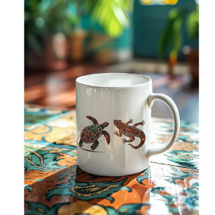 Mug Outback Earth Spirits, art autochtone