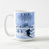 Mug Outdoor Adventure snowboard hiver (Gauche)