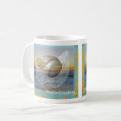 Mug Outer Banks North Carolina Seashell & Surf (Devant gauche)