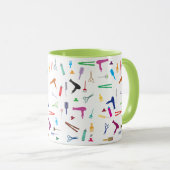 Mug Outils 2 de coiffures (Devant droit)