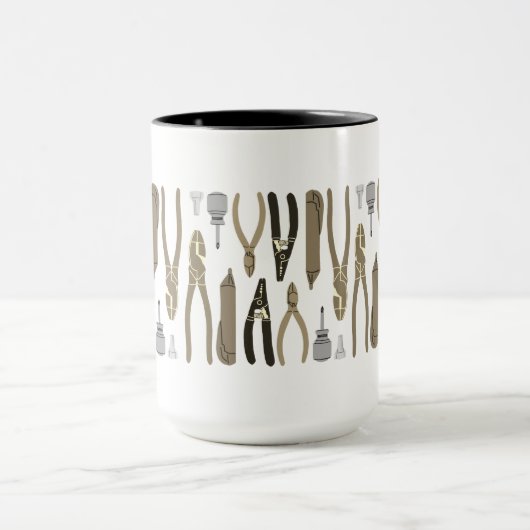 Mug Outils à main pour électricien (Centre)