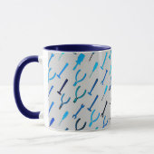 Mug Outils de bricoleur, sur le gris argenté (Gauche)